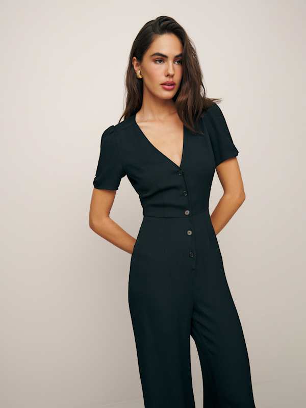 France Jumpsuit - Black